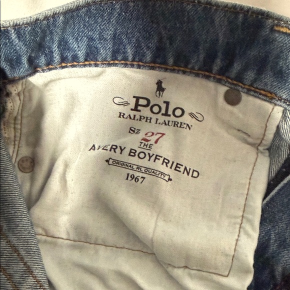 Polo by Ralph Lauren Blue Boyfriend Jeans - Picture 3 of 3